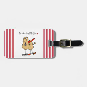 Etiqueta Para Maletas Papá - nueces sobre mis camisetas y GiftsD del