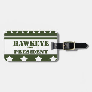 Etiqueta Para Maletas Para presidente Hawkeye