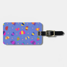 Etiqueta Para Maletas Paraguas adorables