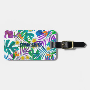 Etiqueta Para Maletas Paraíso tropical