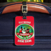 Parang Sereno Feliz Navidad en ROJO