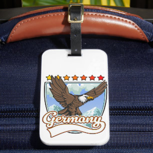 Etiqueta Para Maletas Parche de viaje de Alemania