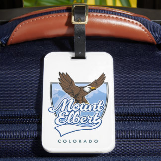 Etiqueta Para Maletas Parche Mount Elbert Travel