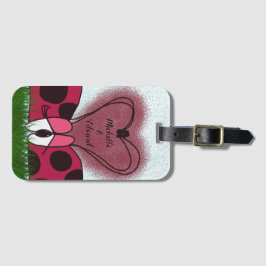 Etiqueta Para Maletas Pareja de Buitre