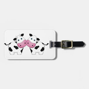 Etiqueta Para Maletas Pares de la vaca