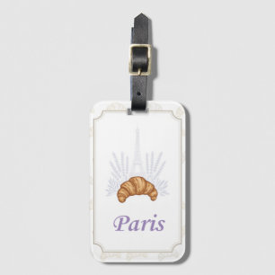 Etiqueta Para Maletas París