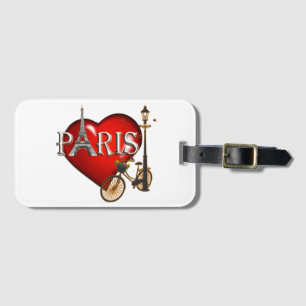 Etiqueta Para Maletas Paris in my Heart