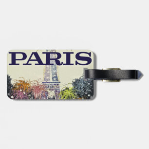 Etiqueta Para Maletas París: Poster