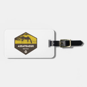Etiqueta Para Maletas Parque estatal Assateague Maryland