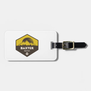 Etiqueta Para Maletas Parque Estatal Baxter, Maine