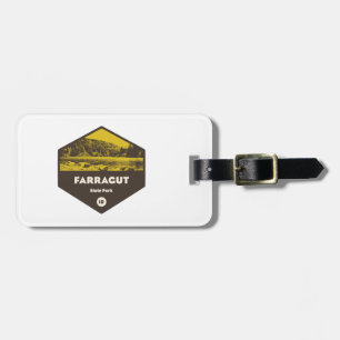 Etiqueta Para Maletas Parque Estatal Farragut Idaho
