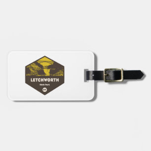 Etiqueta Para Maletas Parque Estatal Letchworth Nueva York