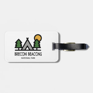 Etiqueta Para Maletas Parque nacional Brecon Beacons