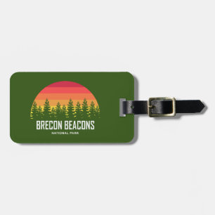 Etiqueta Para Maletas Parque nacional Brecon Beacons