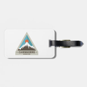 Etiqueta Para Maletas Parque nacional Cairngorms Escocia