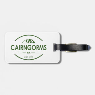 Etiqueta Para Maletas Parque nacional Cairngorms Escocia