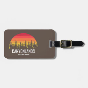 Etiqueta Para Maletas Parque nacional Canyonlands