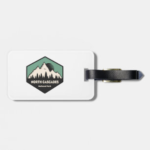 Etiqueta Para Maletas Parque nacional Cascades del Norte