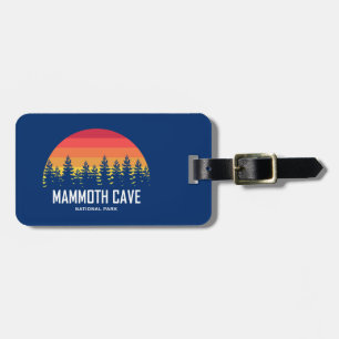 Etiqueta Para Maletas Parque nacional de las Cuevas Mammoth