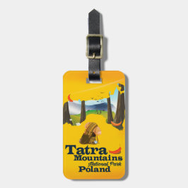 Etiqueta Para Maletas Parque Nacional de los Montes Tatra, Polonia