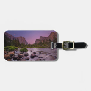 Etiqueta Para Maletas Parque nacional de Yosemite en la oscuridad