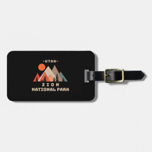 Etiqueta Para Maletas Parque nacional de Zion