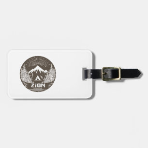 Etiqueta Para Maletas Parque nacional de Zion