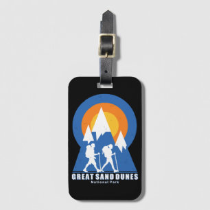 Etiqueta Para Maletas Parque nacional Grandes Dunas de Arena