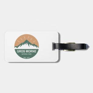 Etiqueta Para Maletas Parque nacional Gros Morne