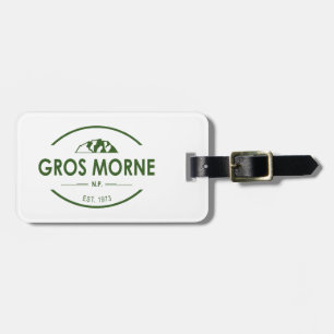 Etiqueta Para Maletas Parque nacional Gros Morne