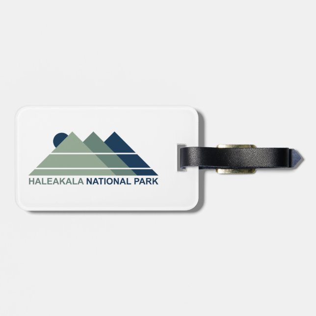 Etiqueta Para Maletas Parque nacional Haleakala (Atrás Horizontal)