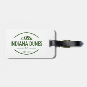 Etiqueta Para Maletas Parque Nacional Indiana Dunes
