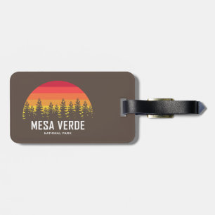 Etiqueta Para Maletas Parque nacional Mesa Verde