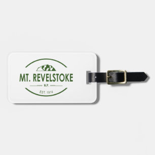 Etiqueta Para Maletas Parque nacional Mount Revelstoke