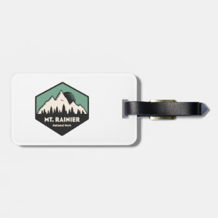 Etiqueta Para Maletas Parque Nacional Mt. Rainier