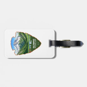 Etiqueta Para Maletas Parque Nacional Olympic Washington Arrowhead