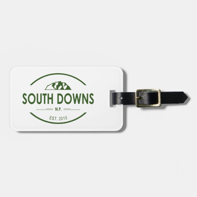 Etiqueta Para Maletas Parque nacional South Downs (Frente Horizontal)