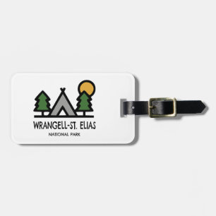 Etiqueta Para Maletas Parque nacional Wrangell-St. Elias