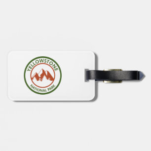Etiqueta Para Maletas Parque nacional Yellowstone