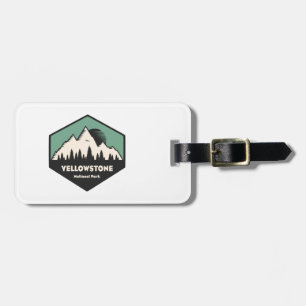 Etiqueta Para Maletas Parque nacional Yellowstone