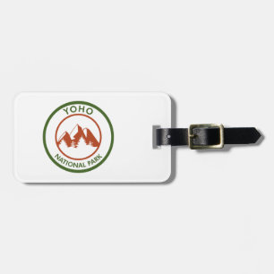 Etiqueta Para Maletas Parque nacional Yoho
