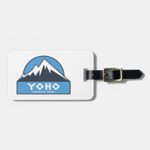Etiqueta Para Maletas Parque nacional Yoho