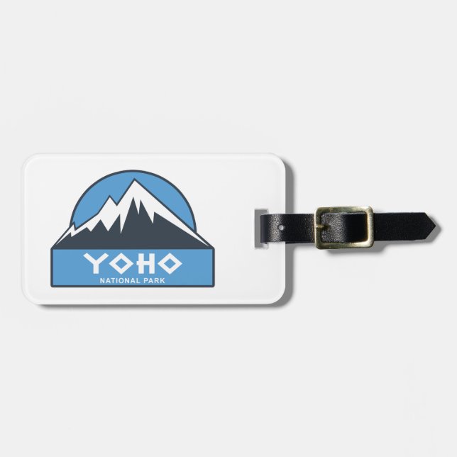 Etiqueta Para Maletas Parque nacional Yoho (Frente Horizontal)