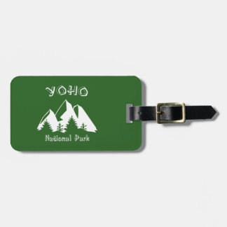 Etiqueta Para Maletas Parque nacional Yoho