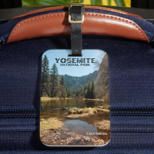 Etiqueta Para Maletas Parque nacional Yosemite