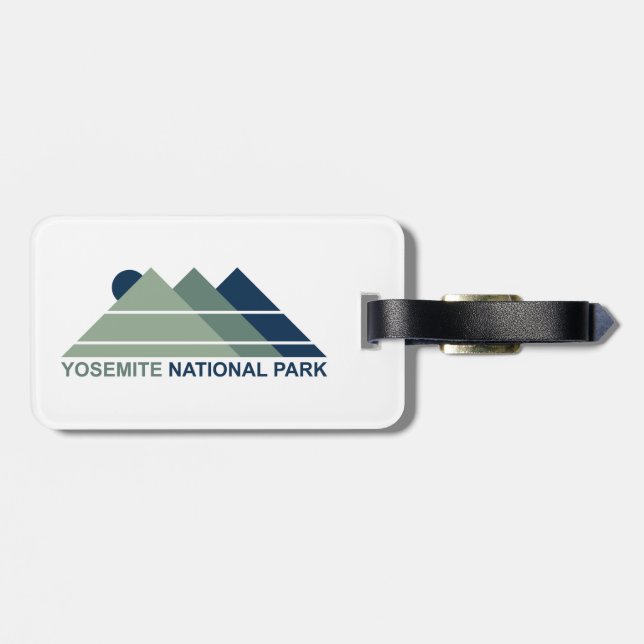 Etiqueta Para Maletas Parque nacional Yosemite (Atrás Horizontal)