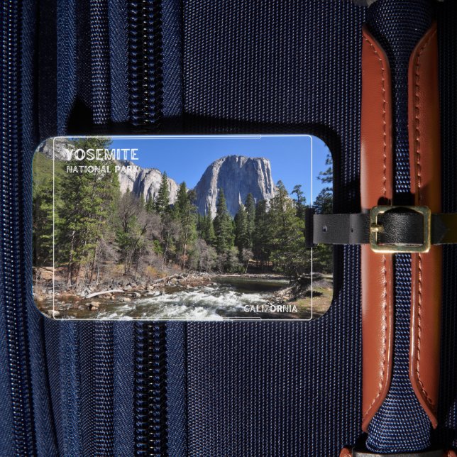 Etiqueta Para Maletas Parque nacional Yosemite (Anverso In Situ 4)
