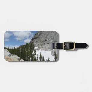 Etiqueta Para Maletas Parque nacional Yosemite de nevadas de granito II