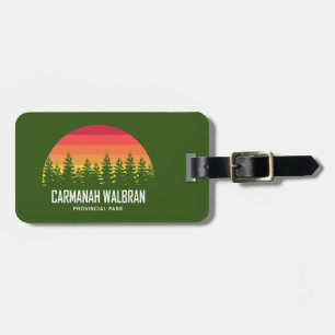 Etiqueta Para Maletas Parque provincial Carmanah Walbran
