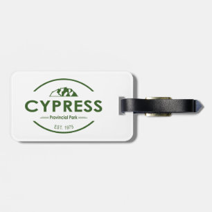 Etiqueta Para Maletas Parque Provincial Cypress